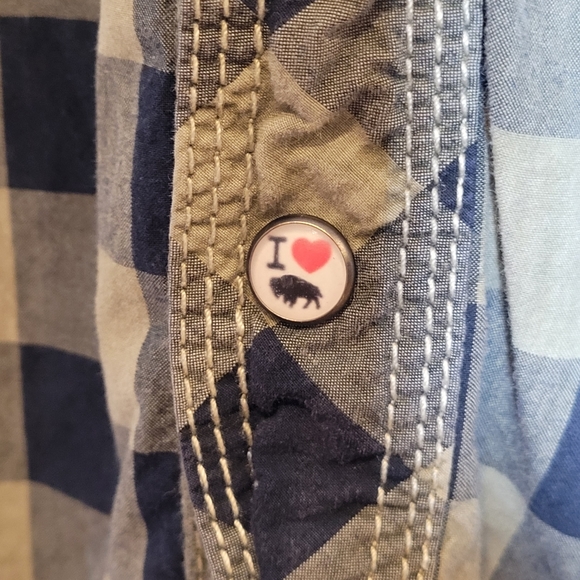 Buffalo by David Bitton short sleeved casual button down shirt - Picture 4 of 10